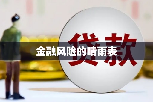 合肥金融风险的晴雨表