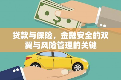合肥贷款与保险，金融安全的双翼与风险管理的关键