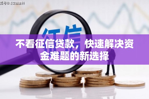 合肥不看征信贷款，快速解决资金难题的新选择