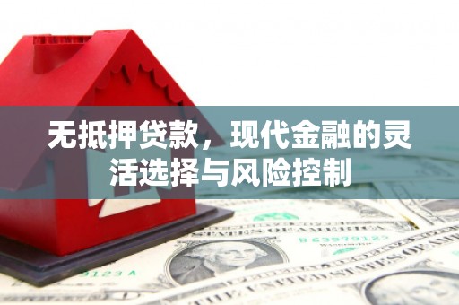 合肥无抵押贷款，现代金融的灵活选择与风险控制