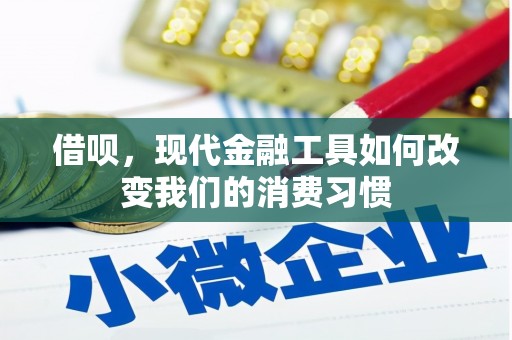 合肥借呗，现代金融工具如何改变我们的消费习惯