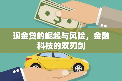 合肥现金贷的崛起与风险，金融科技的双刃剑