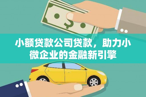 合肥小额贷款公司贷款，助力小微企业的金融新引擎