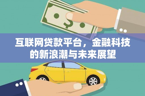 合肥互联网贷款平台，金融科技的新浪潮与未来展望