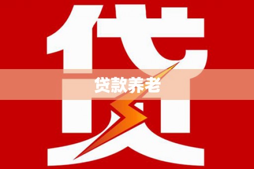 合肥贷款养老
