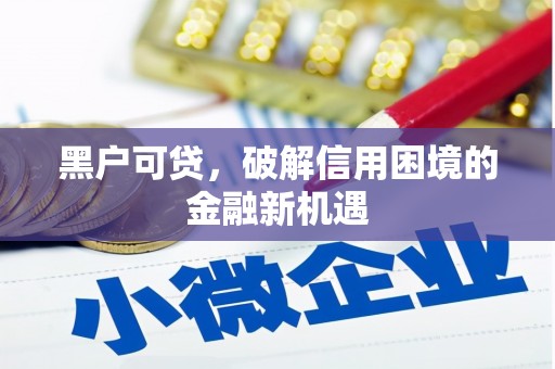 合肥黑户可贷，破解信用困境的金融新机遇