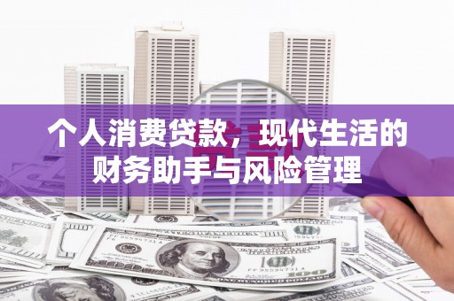 合肥个人消费贷款，现代生活的财务助手与风险管理