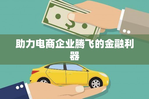 合肥助力电商企业腾飞的金融利器