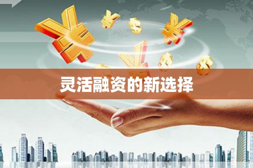 合肥灵活融资的新选择
