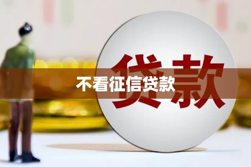 合肥不看征信贷款