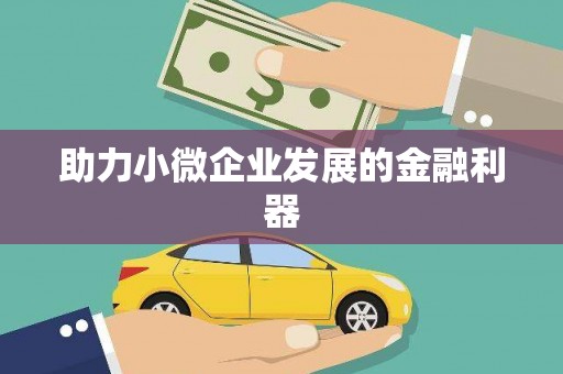 合肥助力小微企业发展的金融利器
